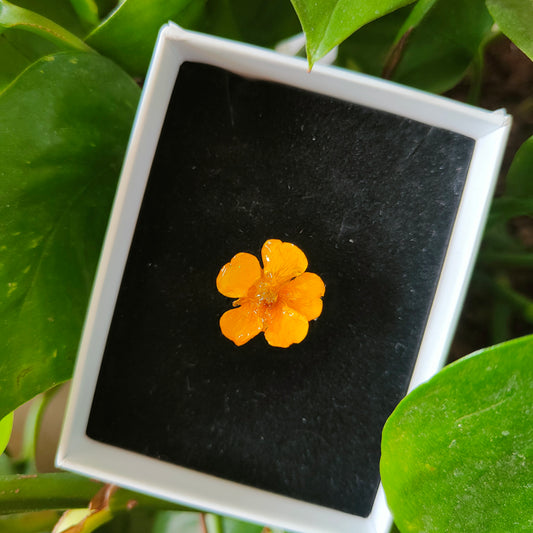Bague Bouton d'or "Solène"
