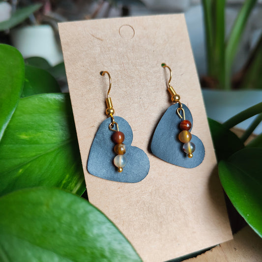 Boucles d'oreilles coeur